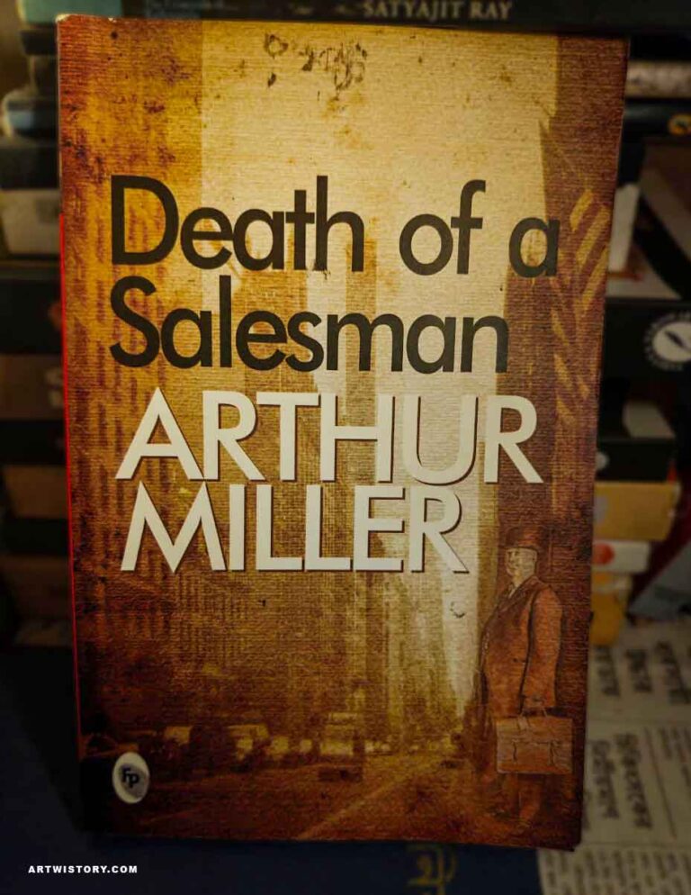 it is tmage of the book death of a salesman by Arthur miller
