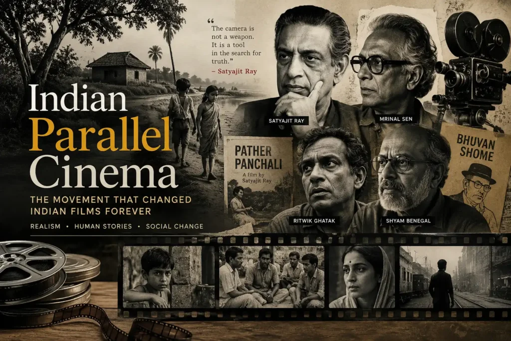 Indian Parallel Cinema: 70 Years of a Revolutionary Movement That Changed Indian Films Forever